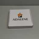Adalene Modern Atomic Wall Clock Decorative - Automatically Sets Itself - Vintage Metal 10 Inch Large Wall Clocks Battery Operated for Office, Bedroom, Bathroom, Living Room Decor, Kitchen, Outdoor