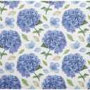 Sphragiyn Hydrangea Dish Drying Mat for Kitchen Counter Summer Purple FLoral Spring Seasonal Absorbent Reversible Microfiber Kitchen Countertop Protector Dishes Pad Large 18x24 inch