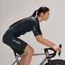 LE COL Women's Pro Aero Jersey | Aerodynamic Cycling Shirt | Wind Tunnel Tested, Lightweight (US, Regular, S-XL) (Gray, L)