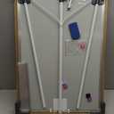 Easel Whiteboard - Magnetic Portable Dry Erase 36 x 24 Tripod Height Adjustable, 3' x 2' Flipchart Easel Stand White Board for Office or Teaching at Home & Classroom (36x24 White)