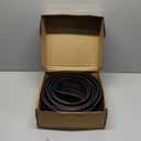 Garage Door Seals Bottom Rubber Weather Stripping Kit Replacement, U+O Ring Weatherproof Threshold Buffering Sealing Rubber,1/4 Inch T Ends, 4 Inch Width, 16 FT