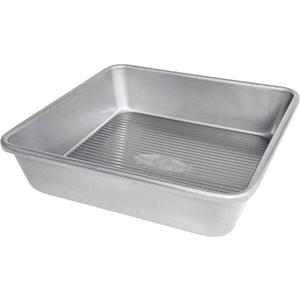 USA Pan Bakeware Seamless Nonstick Square Baking Pan, 8 x 8 x 2