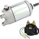 Soarider Starter & Relay for Honda TRX400EX Sportrax 2005-2008 TRX400X Sportrax 400X 2009-2014, 31200-HN1-A41 18855 410-54119 SMU0411 495297 HA-123