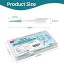 4 x Bopika Soft Interdental Brushes - 300PCS Gentle Dental Picks for Braces, Bridges & Wide Gaps, Dentist-Recommended with Travel-Friendly Case