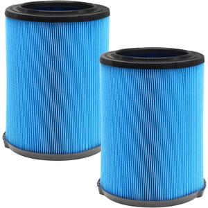 2 Pack Replacement VF5000 Filter for Rigid Shop Vac Filter 5-20 Gallon, 3-Layer Wet/Dry Rigid Shop Vac Filters Compatible with WD06700 WD0671 WD0970EX0 WD0970M0 WD1270 WD1450