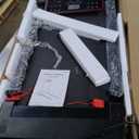 MUDFAC Foldable Treadmills for Home, 3.0HP Walking pad Treadmill with Handle Bar, Portable Electric Treadmill with Handles, 12 Preset Programs, LED Display and 300 lbs Capacity (Black)