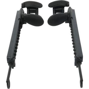 NovelBee Pair Adjustable Locking Foot Braces Pedals Foot Pegs for Kayak Boat Direction Control (Left and Right)