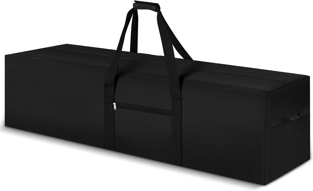 65 x 16 x 16 Inch, 257 L Extra Large Duffle Bag Camping Tent Storage Bag Heavy Duty Waterproof Sports Equipment Carrying Case for Tent Pole Travel Canopy Hammock Tripod Fishing Outdoor Moving