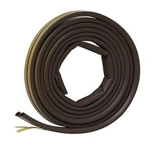 Frost King P D-Section Rubber Self-Stick Weatherseal Tape, 5/16" W, 1/4" T, 17 ft L, Brown Frost King P D-Section Rubber Self-Stick Weatherseal Tape, 5/16" W, 1/4" T, 17 ft L, Brown