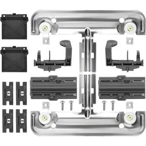 WDTA50SAHZ0 Upper Rack Parts W10712395 by AMI PARTS, Dishwasher Top Rack Fit for Ken-more Kitchen-aid Whirl-pool Dishwasher, Replace W10350375 AP5957560 WDT750SAHZ0 WDT970SAHZ0 WDT730PAHZ0