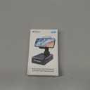 TechGlow Foldable Cellphone Stand with Bluetooth Speaker and Power Bank Birthday Gifts for Men Women Mother Father Boy Girl Teens Cool Tech Gadgets (Black)