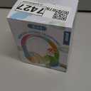 MIDOLA Kids Headphones Bluetooth 5.4 Wireless 68H Play Time Volume Limit 85/94dB Over-Ear Foldable Headset,Type-C Fast Charging,with Wired Aux Mic for Toddler Child Pad Tablet Blue