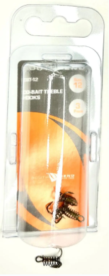 DO-BAIT TREBLE HOOK SZ 14 SO.BEND-DBT-14 3PACK