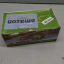 Puricon 2 Pack Pantry Organization and Storage Bins for Kitchen Fridge Countertop Cabinet, Stackable Clear Plastic Storage Racks with Removable Dividers, 5 Compartments for Snacks Packets Spices