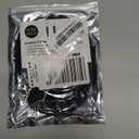 Slimline Black CV Patch Cables 1/8", (NOT for Guitar) Eurorack Modular Patch Leads, 6-Pack (23.6")
