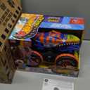 Hot Wheels Monster Trucks Remote Control Toy Vehicle, Large-Scale RC Tiger Shark Climber with 3 Modes of Play for Racing, Climbing & Stunting