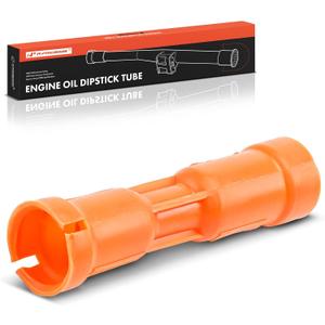 A-Premium Engine Oil Dipstick Tube Compatible with Volkswagen Jetta 1995-1998, Passat 1995-1999, Golf 1995-1998, Cabrio 1995-1998 2000-2002, Corrado 1995 & Audi A4 1997-1999, A4 Quattro 1997-1999