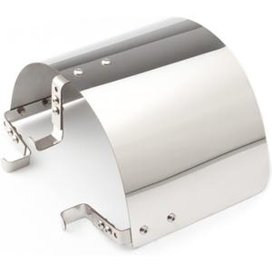 Protective Air Intake Heat Shield Wrap, Heat-Insulation Air Filter Cover 2.5" - 3.5" - (Silver)