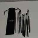 ARTEGRIA Watercolor Brush Set, 10 Professional Soft Synthetic Squirrel Paint Brushes, Including Pointed Rounds, Flats, Dagger, Oval Wash