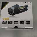 Digital Camcorder, DH90 16X Digital Zoom 2.7 Inch Colourful Display Screen, High Definition Camera Image Video Shooting Camcorder US Plug 110240V