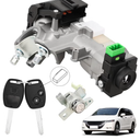 RAMATA 72185SHJA01 Ignition Switch Lock Cylinder with Key (with Unprogrammed Chip) Compatible with 2005 2006 2007 2008 2009 2010 Honda Odyssey (Ignition Chip: 48,Frequency: 315mHz)