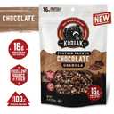 Kodiak Cakes Granola Pouch, Chocolate, High Protein, 100% Whole Grains (Pack of 5 pouches) (EXP 10/01/26)