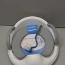 PandaEar Baby Toddler Potty Training Toilet Seat for Boys and Girls with Handles| Child Kids Potty Seat Toilet Seat Attachment| Safe Urine Guard Non-Slip Rubber Rim| Fits Round & Oval Toilets