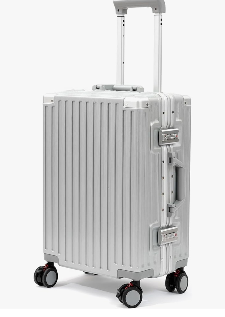 UrbanExplorer 20 Inch Carry On Luggage Aluminum Frame Airline Approved, Zipperless Luggage Carry On TSA Approved ABS+PC Hard Shell Suitcases, Lightweight Carry-On Suitcase with Cup Holder UrbanExplorer 20 Inch Carry On Luggage Aluminum Frame Airline Approved, Zipperless Luggage Carry On TSA Approved ABS+PC Hard Shell Suitcases, Lightweight Carry-On Suitcase with Cup Holder