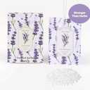 Lavender Sachets Bags for Drawers and Closets, Long-Lasting Air Fresheners for Dresser, Scented Sachets, Wardrobe Odor Eliminator - Closet Deodorizer Fragarance 6 Pack