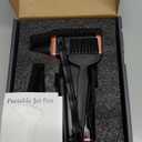 SAILHAPI Electric Air Duster, 300000RPM High-Speed Cordless Blower Fan with Variable Speed & Brushless Motor, Portable Mini Blower for Keyboard, Car, PC Cleaning, Replaces Canned Air, Gifts for Men (Gold+black)