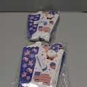 2 x 24Pcs 4th of July Party Popcorn Boxes Patriotic Party Candy Cookie Popcorn Container for Independence Day Theme Party Decorations