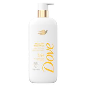 Dove Body Wash Melanin Radiance Nourishes for restored radiance 5% pro-ceramide serum with nourishing oil blend 18.5 oz