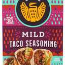 Siete Mild Taco Seasoning Mix | Gluten Free | Vegan | Paleo | Preservative Free | Whole 30 Approved (12Packet) Best By: 06/11/2026
