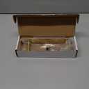 NearMoon Self Adhesive Hand Towel Holder/Towel Ring, Stainless Steel Hand Towel Bar Rustproof Stick on Wall-Towel Rack for Bathroom/Kitchen, 9 Inch Round Adhesive and Wall Mounted (Brushed Gold)