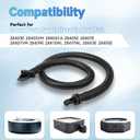 11830 Spa Cover Inflation Hose for Intex - Hot Tub Air Hose & Adapter Fits for Intex Portable Spa Tub 28403E, 28403VM, 28405CA, 28405E, 28407E, 28407VM, 28409E, 28413WL, Replacement Parts