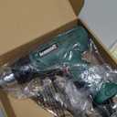 Heat Gun, Heavy Duty Hot Air Gun Kit Dual Temperature Settings 572~932 (300-500), Overload Protection with 4 Nozzles for Crafts, Shrink Wrapping/Tubing, Paint Removing, Epoxy Resin (Green)