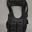 Ice Cleats Snow Traction Cleats Crampon for Walking on Snow and Ice Non-Slip Overshoe Rubber Anti Slip Crampons Slip-on Stretch Footwear (Medium(5.5-7 men/7-8.5 women))