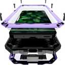 Lunivop for Samsung Galaxy A17/A16 5G Case (6.7 '') Metal Heavy Duty Phone Case with Built-in Screen Protector Full Body Protective Dust Proof Military Grade Rugged Purple