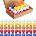 Yilloog 120 Pack Foam Golf Practice Balls Bulk, Soft Foam Balls for Golf Practice, Realistic Feel and Limited Flight Training for Indoor or Outdoor Party
