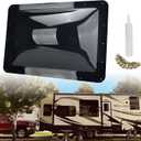 RV Skylight Outer Dome,18"x26" OD Universal Skylight Fits All Standard 14" x 22" Skylight Openings Replacement Travel Trailer RV Camper Truck (Smoke)