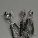 Cookie Scoop Set, 3Pcs Ice Cream Scoop, Cookie Scoops for Baking Set of 3, 18/8 Stainless Steel Cookie Scooper for Baking, Ice Cream Scooper with Trigger Release, Cookie Dough Scoop with Non-slip Grip (Silver)