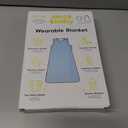 0.5 TOG Rayon from Bamboo Sleep Sack, 2-Way Zipper Dual Layers Baby Wearable Blanket for Infant/Toddler, Shower Gift (Pastel Blue)