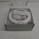 AJAZZ 100% Blackout Room Divider Curtains - Total Privacy Curtain Panel, Thermal Insulated Noise Reduction Curtains for Bedroom Windows, Include Ceiling Curtain Track(White, W100 x L96, 1 Pack)