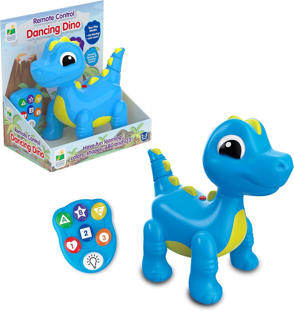 The Learning Journey: Play & Learn RC Dancing Dino - Remote Control Toddler Toys & Gifts for Boys & Girls Ages 2+ Years and Up - Award Winning Toys