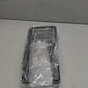 EUDELE Adhesive Shower Caddy, 5 Pack Rustproof Stainless Steel Bath Organizers With Large Capacity, No Drilling Shelves for Bathroom Storage & Home Decor (XL size, Black)