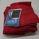 Utopia Towels 8 Piece Premium Towel Set, 2 Bath, 2 Hand, and 4 Wash Cloths, 600 GSM 100% Ring Spun Cotton, Highly Absorbent Towels for Bathroom, Gym, Hotel, and Spa, Red (8 Pieces Towel Set, Red)