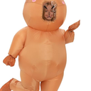 Inflatable Capybara Costume Kids Halloween Costume Inflatable Costume Kids Blow up Costume Cosplay 3'11''-4'11'' (120-150cm)