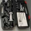 Powerbuilt Master Axle Puller Tool Set, Remove Car Front and Rear, Bearings and Seals, Vehicle Repair 21 Piece Kit - 648611, Silver