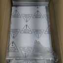 Acrylic Sign Holder 4x6, 20 Pack Clear Table Vertical Double Sided Table Menu Display, Plastic Desktop Picture Frames Stand Acrylic Paper Holder Tabletop Sign Holder for Wedding Office Show Fair, Vertical 20 Pack 4x6''