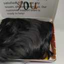 4pcs Set 50s 60s Rock Legend Wig for Men Singer Rocker Costume Wig for Cosplay Halloween Party (Natural Black)